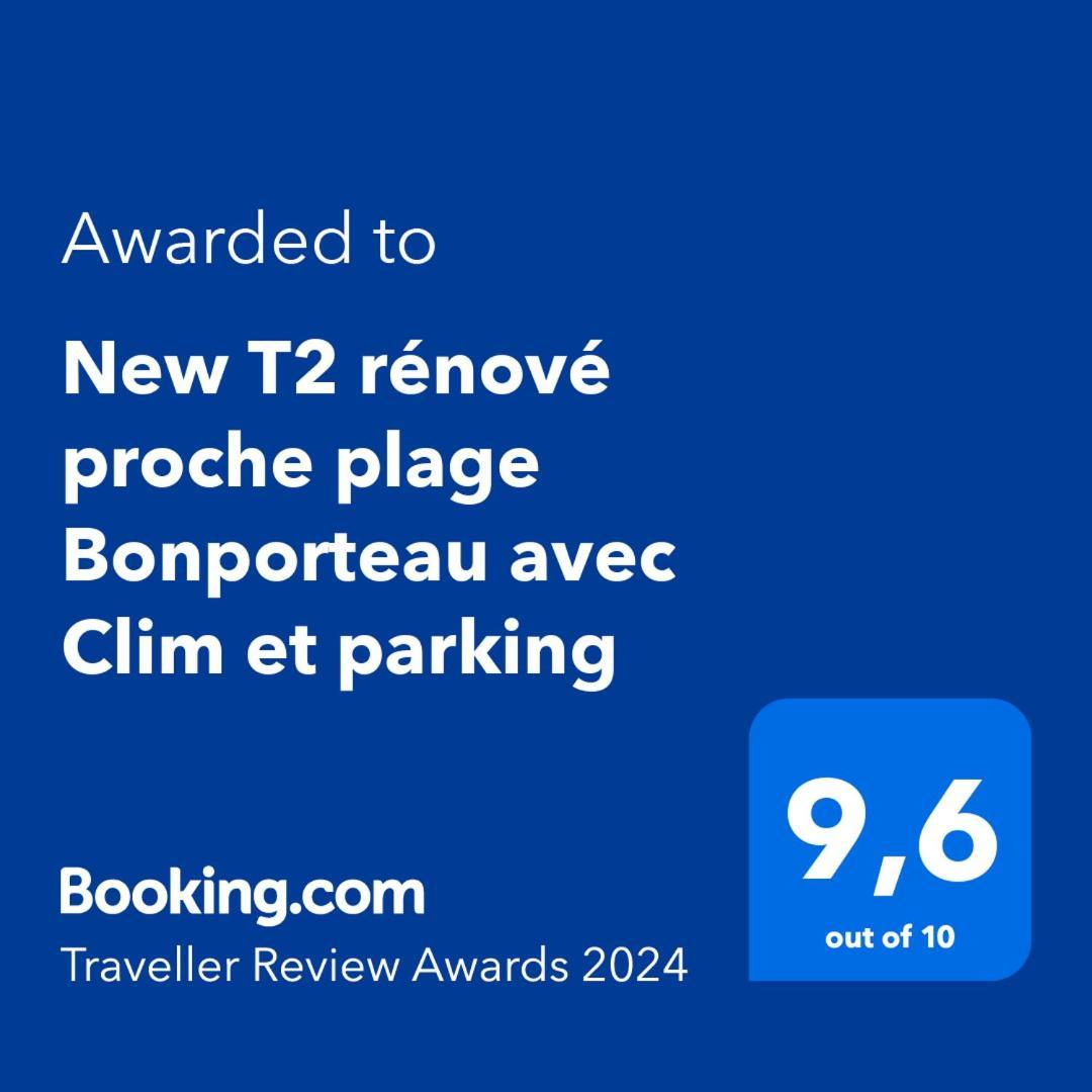 T2 Calme Proche Plage Bonporteau Avec Clim Et Parking Cavalaire-sur-Mer Εξωτερικό φωτογραφία